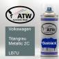 Preview: Volkswagen, Titangrau Metallic 2C, LB7U: 400ml Sprühdose, von ATW Autoteile West.